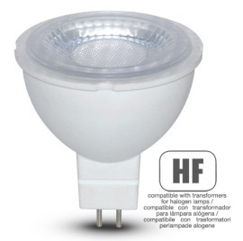 LAMPADA LED 6W GU5.3 12V 100° 3000K 440LM - DRL 28530HF