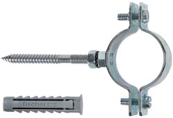 COLLARE PER TUBI IN ACC/ZINCATO DA 2" C/VITE E TASS. 2PZ - FIS 00520998