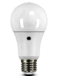 LAMPADA GOCCIA LED 10W 4000K E27 CON SENSORE CREPUSCOLARE - DRL A6075-SR