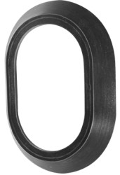 GUARNIZIONE OVALE GOMMA NR PER FLANGIA P.RES.SCALDAB.PICCOLO - DBR P812