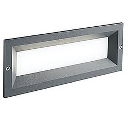 MASK-INCASSO APERTO 12W LED 4000K GRAFITE - SOV 99153/16
