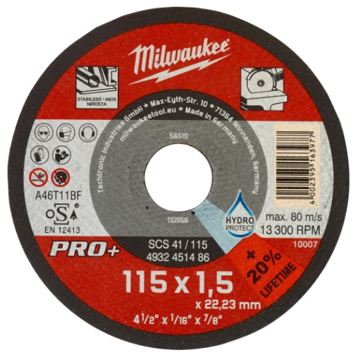 DISCO DA TAGLIO SCT41 115X1MM PRO+ ( 4932451485 ) - COP 4932451484