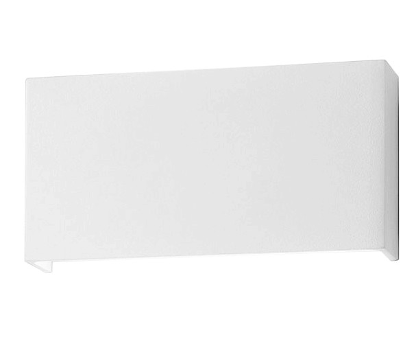 APPLIQUE LED DA ESTERNO 12W 4000K 180X90X35MM IP54 BIANCO - ISY 583N