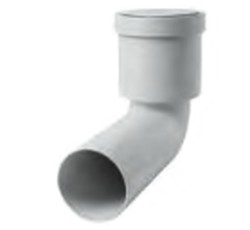 CURVA BIANCA WC PROLUNGATA D.90 90° - VAL VS0599241