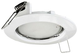 FARETTO FISSO ROTONDO INCASSO GU10 BIANCO - MCA 41243