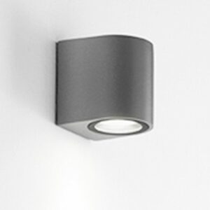 APPL.PONZA IP54 80X68X80 - GU10 20W ANTRACI - ISY 543