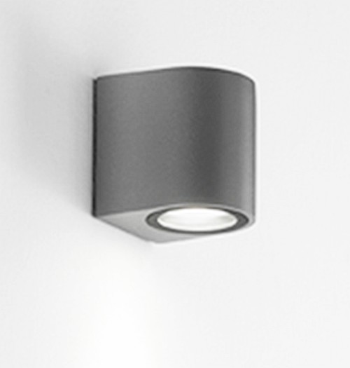 APPL.PONZA IP54 80X68X80 - GU10 20W ANTRACI - ISY 543