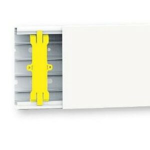 CANALINA DIVISIBILE 120X40/5 BIANCA (2 METRI) - ARN K40120.3