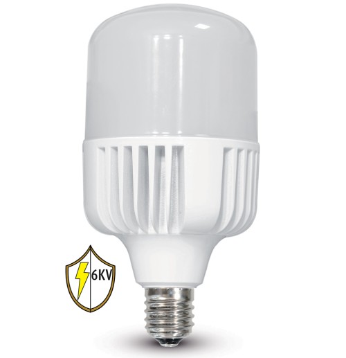 LAMPADA LED TUBOLARE 50W E40 6400K 6000LM DECO ALTA POTENZA - DRL L5064HP2