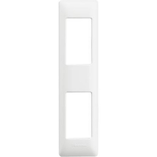 MATIX - PLACCA PER PROFILATI 2P BIANCO - BTI AM4811/2BN