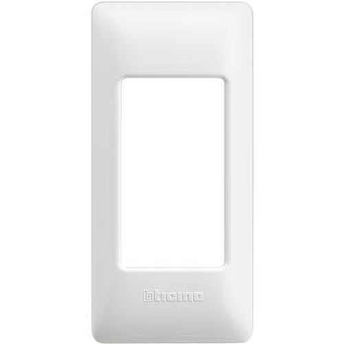 MATIX - PLACCA PER PROFILATI 1P BIANCO - BTI AM4811/1BN
