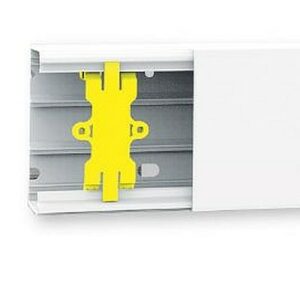 CANALINA DIVISIBILE 100X80/3 BIANCA (2 METRI) - ARN K80100.3