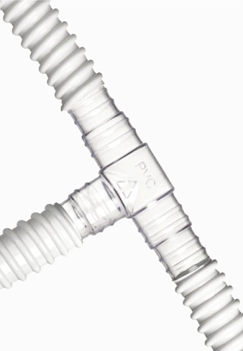 GIUNTO A T PER TUBO SPIRALATO D.16-18-20 CORRUGATO D.16-20 - ART 0025GT