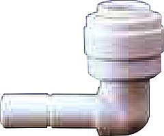GOMITO CON CODOLO TUBO 1/4" - IDSE H0074-SE0404