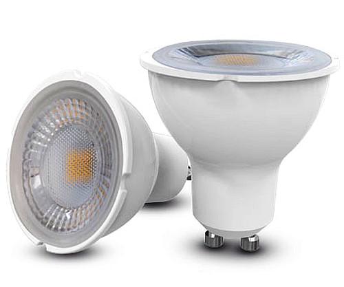 LAMPADA LED 6W GU10 38° 6000K 580LM COB-LED - DRL 28560SP