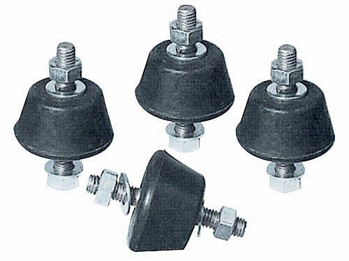 KIT ANTIVIBRANTE PER STAFFA 22X39MM - 2M 9898-024