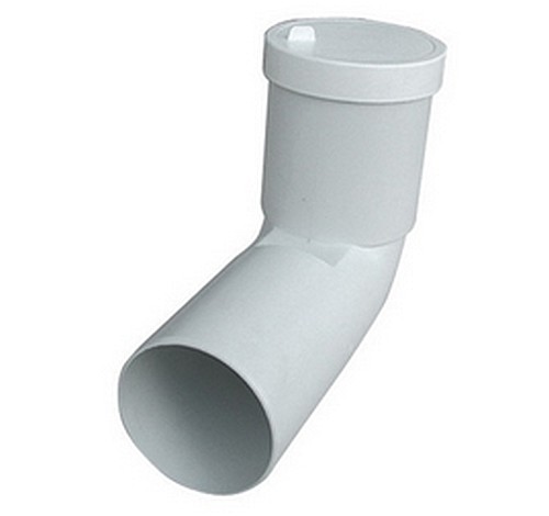 CURVA BIANCA WC PROLUNGATA D.90 90° L.230 - DIA 360543599241