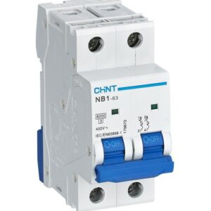 INTERRUTTORE M/T 2P 25A CURVA D 6KA - CHT 180327