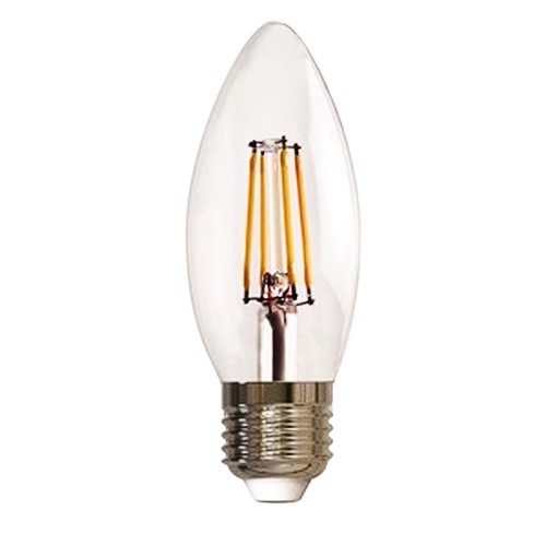 LAMPADA OLIVA FILOLED 4W E27 4000K 470LM - DRL LF2C374N7