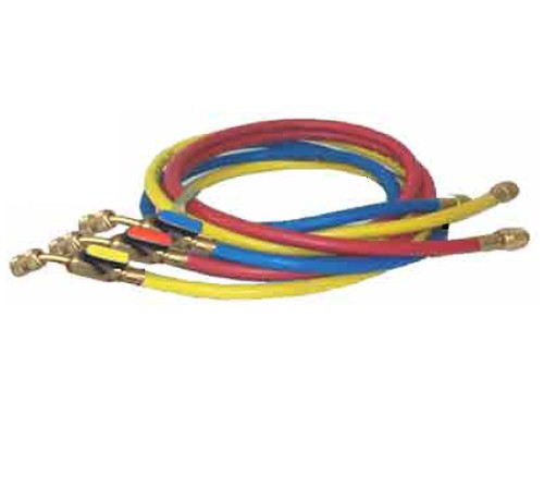 TUBO FLESSIBILE 150CM GIALLO 1/4"X5/16" PER R32/R410A - NAMA 2P.207G