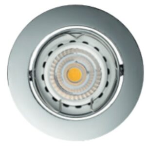 FARETTO FISSO ROTONDO INCASSO GU10 CROMO - MCA 41245
