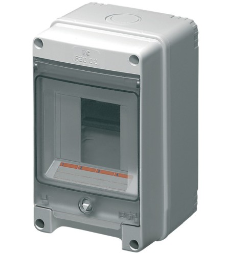 CENTRALINO DA PARETE IP65 2/4 MOD.DIN PORTA FUME - ETN EC62002