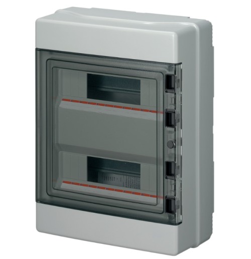 CENTRALINO DA PARETE IP65 24 MOD.DIN PORTA FUME - ETN EC62024