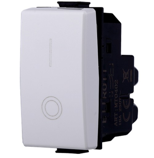 INTERRUTTORE 2P 16A SERIE SOLAR - MATIX COMP. - ETT MT0402