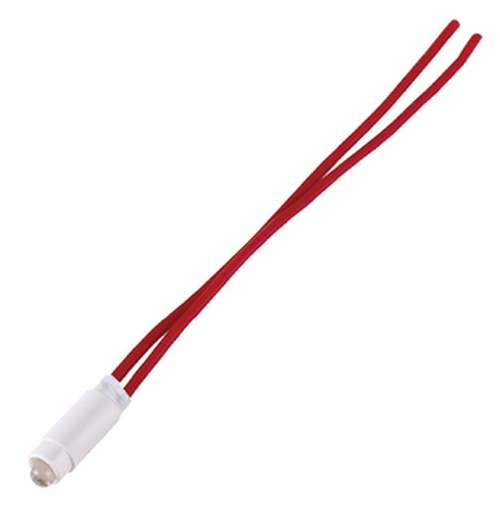 LAMPADA LED ROSSA 0.5W 220V SERIE STARLIGHT - PLANA COMP. - ETT EV2916