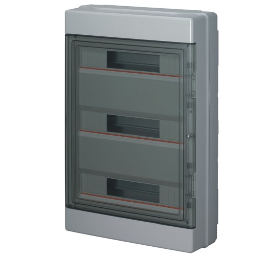 CENTRALINO DA PARETE IP65 36 MOD.DIN PORTA FUME (3X12) - ETN EC62036-3