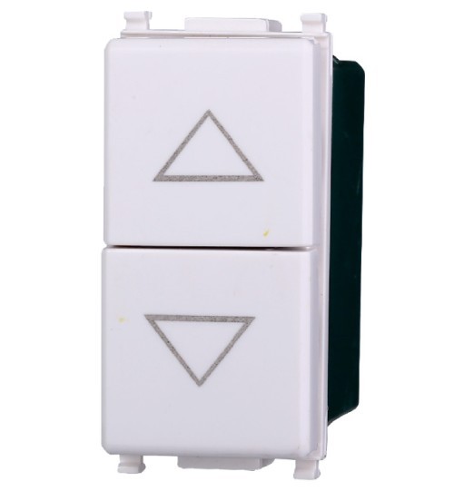 PULSANTE DOPPIO INTERBLOCCO SALISCENDI SERIE STARLIGHT - PLA - ETT EV1204