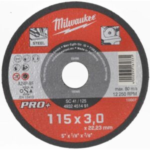 DISCO DA TAGLIO SC41P 115X3MM PRO+ METALLO - COP 4932451491