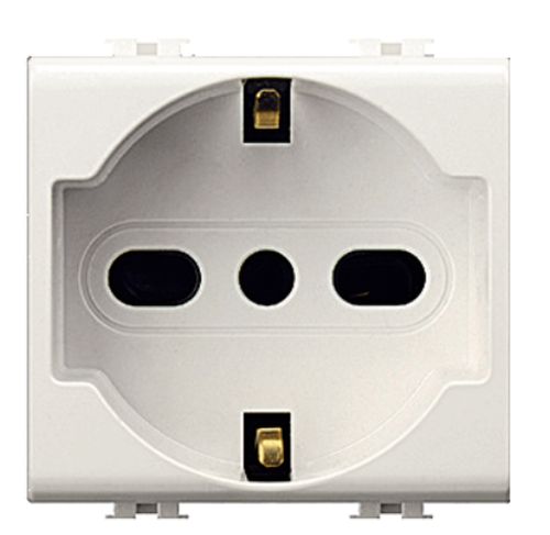 PRESA ITA/TED TRIV.SIC.EASY2P+T10/16A BI - ETN ECSE8040
