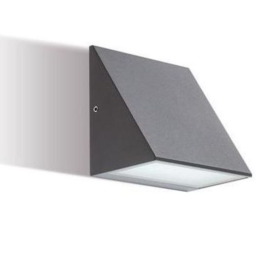 APPLIQUE SEGNAPASSO LED 7W 3000K GRAFITE - OMNIA - SOV 98229/16