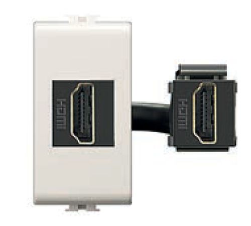 PRESA HDMI EASY AGGANCIO KEYSTONE BIANCA - ETN ECSE8188