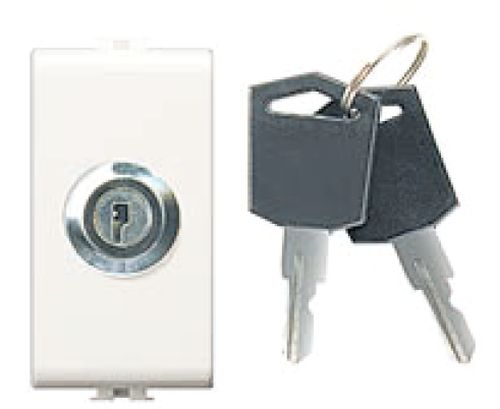 INTERRUTTORE UNIP.CHIAVE UNIF.EASY 10A BIANCO - ETN ECSE8050U
