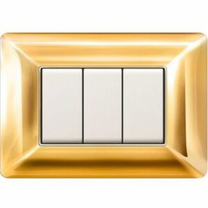 PLACCA EASY 3 MODULI ORO - ETN ECSE9803OR