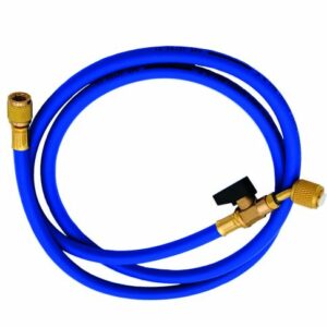 TUBO FLESSIBILE BLU CON RUBINETTO A 45° 5/16"SAE X 5/16"SAE - TGS 00000011667