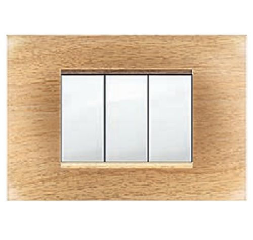 PLACCA MIVIDA 3 MODULI BETULLA - ETN ECMV6983BT