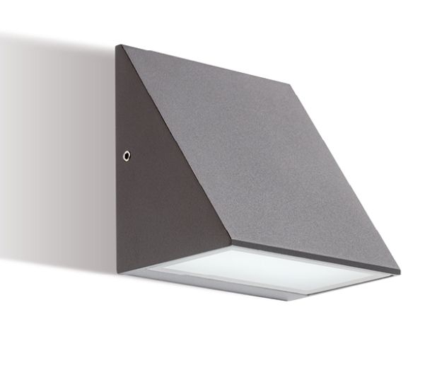 APPLIQUE SEGNAPASSO LED 7W 4000K 548LM IP65 GRAFITE - SOV 99229/16