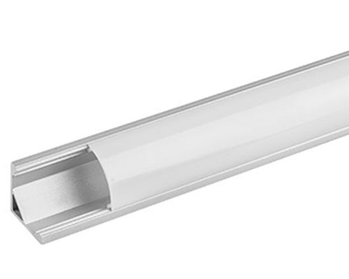 PROFILO ALLUMINIO 6063 ANGOLARE - BARRA 2MT SILVER - LIFE FLPA-ANG2M