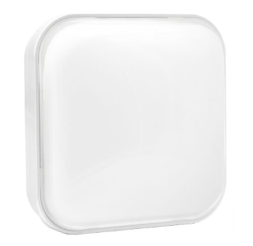 PLAFONIERA LED 24W QUADRATA 4000K 2700LM IP65 BIANCA - CUY SMS-242240