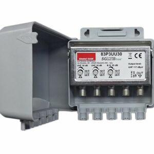 AMPLIFICATORE 3/2UHF 1OUT 30DB 5G 114DBUV 12V 110MA - ESM 83P3UU30