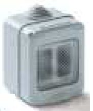 LASER - SCATOLA EST. 2P IP55 PER MAGIC-GEWISS - NUV 1962