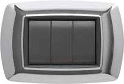 FLEXI' LIFE - PLACCA 3 MOD. CROMO - NUV 2983/CR