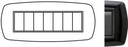 FLEXI' LIFE - PLACCA 7 MOD. NERO - NUV 2987/N