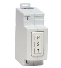 LAMPADA SPIA 380V ROSSO 2 MOD. DIN - ZIN 0923