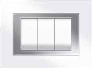PLACCA FLEXI ELITE 3P BIANCO - NUV 5703/WH