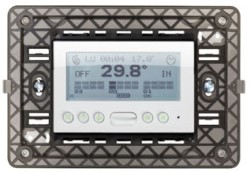 CRONOTERMOSTATO ELETTRONICO SETTIMANALE 3MOD BIANCO GHIACCIO - UTD 10632BG