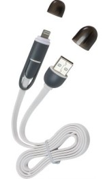 CAVO DOPPIO USB LIGHTNING E MICRO USB - FME 82878
